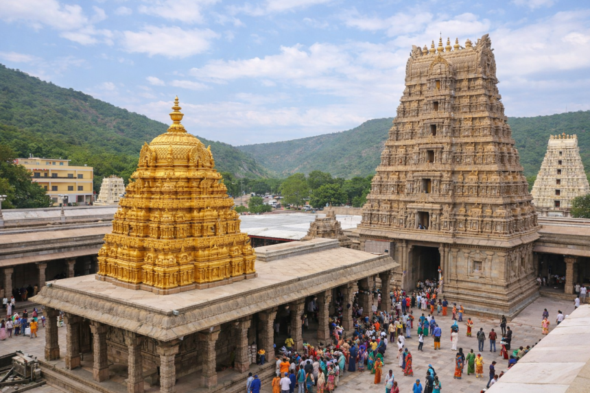 Sri Mallikarjuna Swamy Temple Srisailam – Jyotirlinga and Shakti Peetha sacred temple view