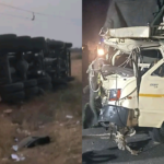 Kurnool road accident Mantralayam Chilakaladona Bolero tanker crash 12 dead pilgrims Andhra Pradesh breaking news